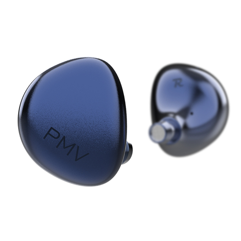 Écouteurs intra-auriculaires à diaphragme planaire PMV PP, 14.2mm, avec câble OCC détachable de 0.78mm à 2 broches, coque en alliage d'aluminium pour Audioph ► Photo 1/1