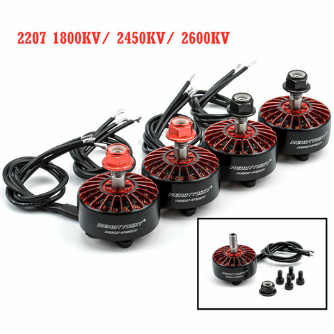 Moteur sans balais pour Drone de course, R2207 2207 1800KV 2450KV 2600KV RC FPV partie 2-6S CW / CCW ► Photo 1/6