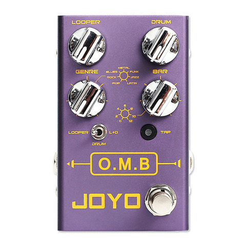 Joyo R-06 O.M.B LOOPER + mode batterie effets de guitare alignement automatique pièces de guitare accessoires effets de guitare ► Photo 1/6