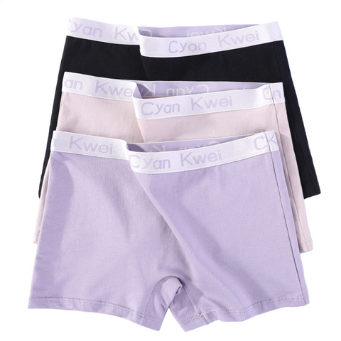 Sous-vêtements en coton femmes Boyshort grande taille femme Boxer sous jupe dames sécurité pantalons courts ► Photo 1/6