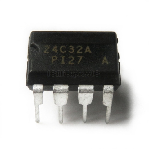 10 pcs/lot AT24C32A-10PU-2.7 AT24C32A DIP-8 AT24C32 En Stock ► Photo 1/1
