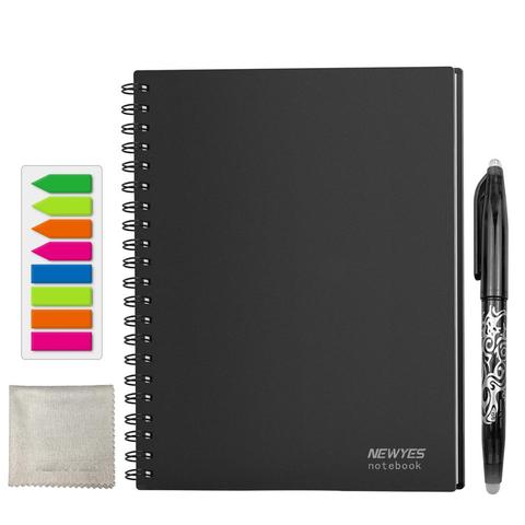 Bloc-notes intelligent réutilisable, effaçable, bloc-notes doublé de stylo, carnet de poche, Journal intime, bureau, école, dessin, cadeau ► Photo 1/6