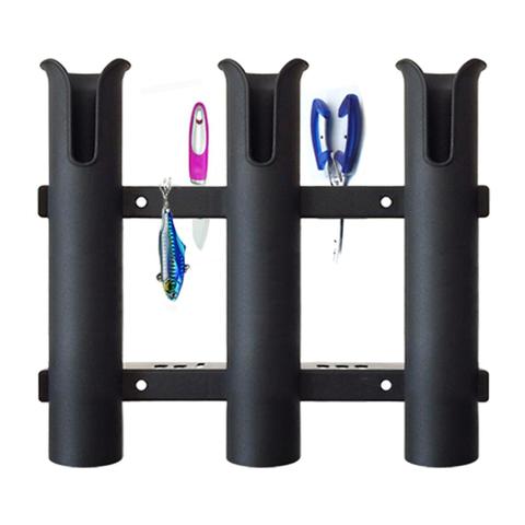 Multifonctionnel Vertical 3-Link canne à pêche support de stockage pôle Tube support de support pour bateau marin Yacht Kayak Pesca Iscas ► Photo 1/6