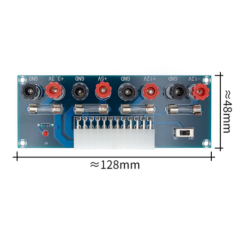 XH-M229 châssis de bureau alimentation ATX carte adaptateur carte à emporter Module de sortie Module d'alimentation sortie Module Terminal ► Photo 1/6