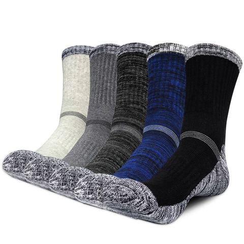 Hiver hommes chaussettes épaissir thermique laine Pile cachemire neige chaussettes escalade randonnée Sport sans couture bottes plancher dormir chaussettes pour hommes ► Photo 1/6