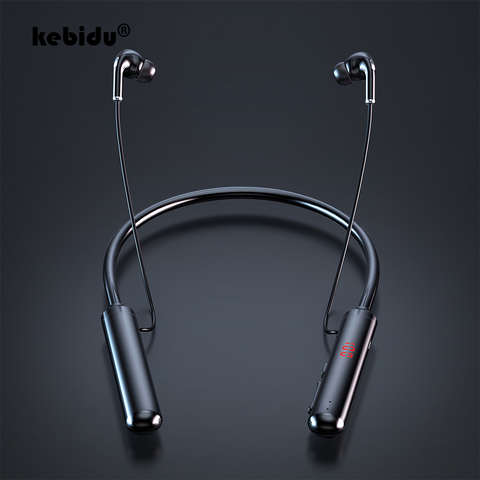 Kebidu – écouteurs sans fil Bluetooth 5.0, oreillettes de sport étanches, casque d'écoute pour Iphone 11 Xiaomi Redmi 10 Samsung S9 ► Photo 1/6