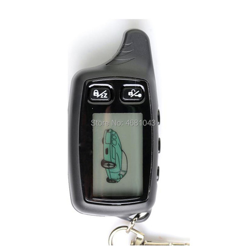 Porte-clés télécommande LCD TW9030, bidirectionnel, pour Tomahawk russe TW-9030 TW 9030, système d'alarme de voiture, vente en gros ► Photo 1/3
