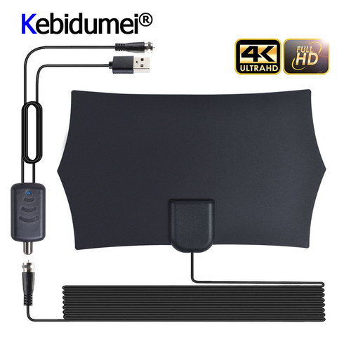 Antenne TV numérique HD 4K antenne numérique intérieure HDTV 1080P HD TV antenne sans amplificateurs hexagone Design nouveau ► Photo 1/6