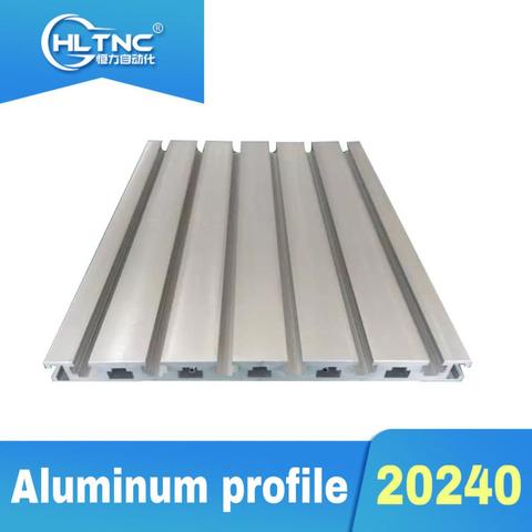 Profilé en alliage d'aluminium industriel, support automatique, Tube carré en aluminium 20240, Standard européen, chaîne de montage robuste ► Photo 1/3