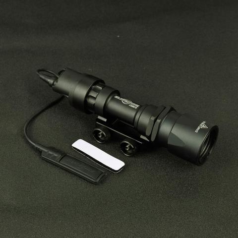 Surefer-lampe torche tactique Super brillante pour la chasse, armes de reconnaissance, avec interrupteur à distance et Rail de 20mm, Version LED ► Photo 1/6