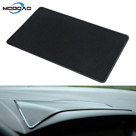 Anti tapis antidérapants de tableau de bord de voiture tapis antidérapants résistants à la chaleur support pour tableau de bord Silicone preuve de glissière pour les clés de téléphone porte-pièce de monnaie ► Photo 1/6