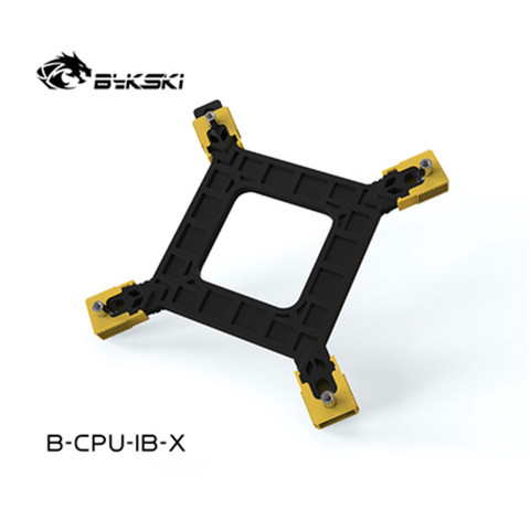 Bykski – Support de bloc d'eau CPU, pour Intel 115X 1200 1366 775, carte mère B-CPU-IB-X ► Photo 1/4