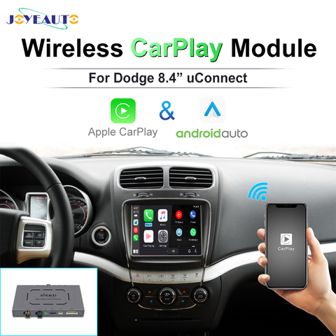 JoyeAuto – Kit de chargeur sans fil Apple Carplay pour Dodge, 8.4 pouces, Ram, Challenger Journey, Durango, Android Auto, Module de lecture, boîte ► Photo 1/5