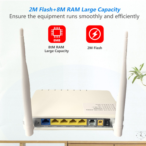 Routeur wifi sans fil routeur VPN 300mbps extender sans fil pare-feu Wi-Fi répéteur en un clic WPS WDS 4 port Ethernet SSID RJ45 ► Photo 1/6
