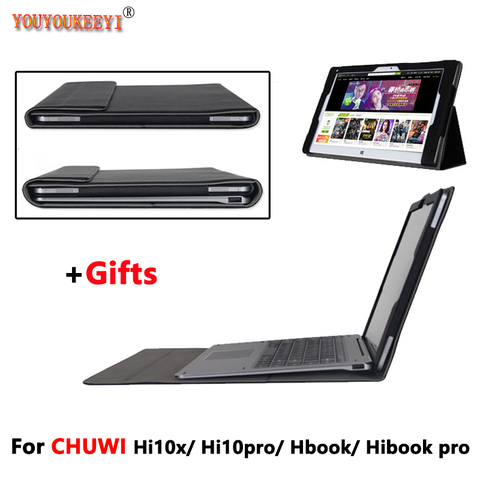 Étui pour clavier de support de Folio d'affaires de haute qualité pour CHUWI Hi10x /Hi10 Pro / HiBook /Hibook Pro 10.1 pouces ► Photo 1/5