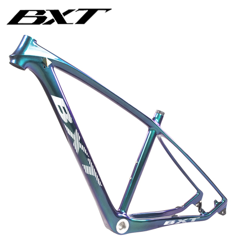 Cadre vtt 2022 T800 carbone 29er avec fourche pour correspondre à 29 cadre de VTT plein carbone S M L XL taille 31.6mm tige de selle ► Photo 1/6