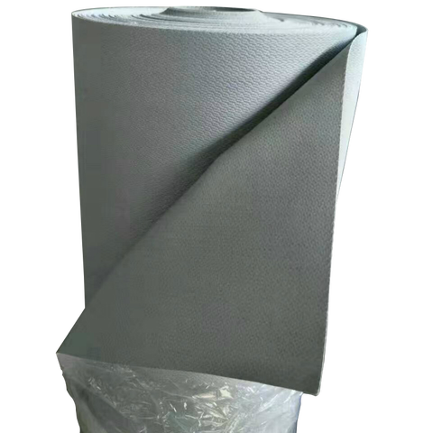 Tissu en fibre de verre enduit de caoutchouc, Silicone pur personnalisé, tissu ignifuge, 50cm x 100cm 120cm 150cm 200cm, 2 pièces, gris ► Photo 1/4