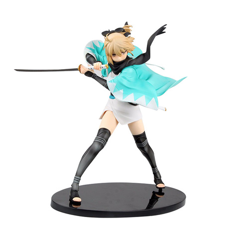 Figurine de dessin animé en PVC, 21cm, KOHA-ACE, Sakura Saber Okita Souji, modèle d'action, jouets ► Photo 1/6