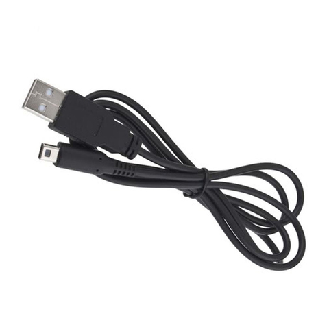 Cordon d'alimentation USB noir de 1.2M, cordon de chargement pour Nintendo 3DS DSi NDSI XL ► Photo 1/1