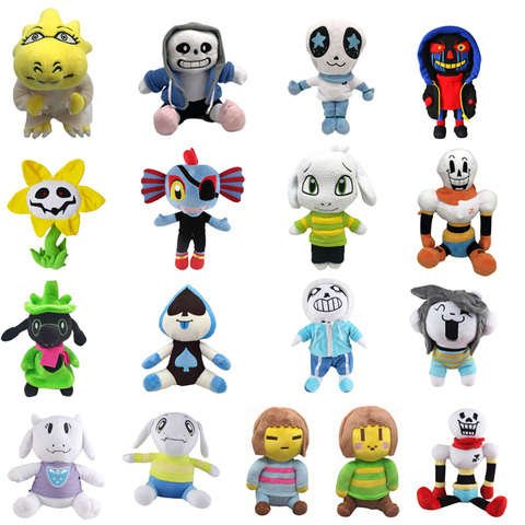 11 Styles Undertale peluche poupée 20-35cm Undertale Sans Papyrus Frisk Chara Temmie peluche jouets en peluche pour enfants enfants cadeaux ► Photo 1/6