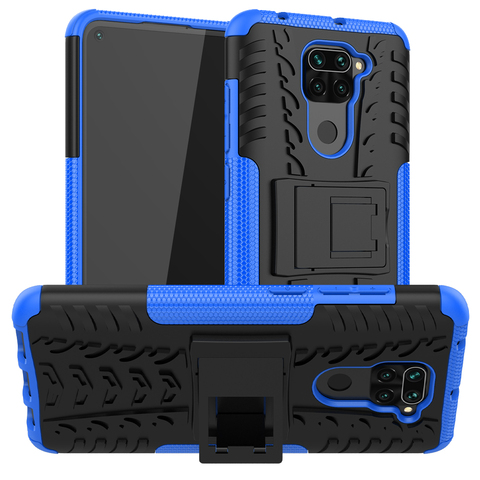 Pour Xiaomi Redmi Note 9 housse Redmi Note 9S 8 9 Pro Anti-coup robuste armure téléphone pare-chocs couverture arrière étui Redmi Note 9 ► Photo 1/6