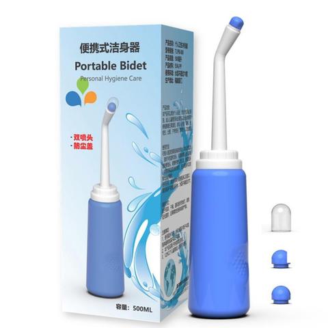 Bidet Portable pour femme enceinte de 500ML, pulvérisateur pour la maison, toilettes, nettoyage personnel de voyage ► Photo 1/6