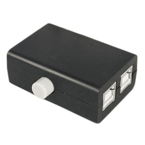 Boîte de commutation de partage USB de haute qualité, Hub à 2 Ports, Scanner d'ordinateur, manuel d'imprimante, Promotion en gros ► Photo 1/6