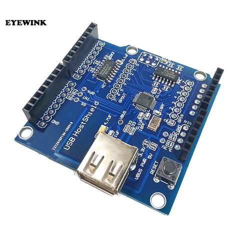 Bouclier hôte USB 2.0 compatible avec arduino, support ADK pour Android et UNO MEGA ► Photo 1/3