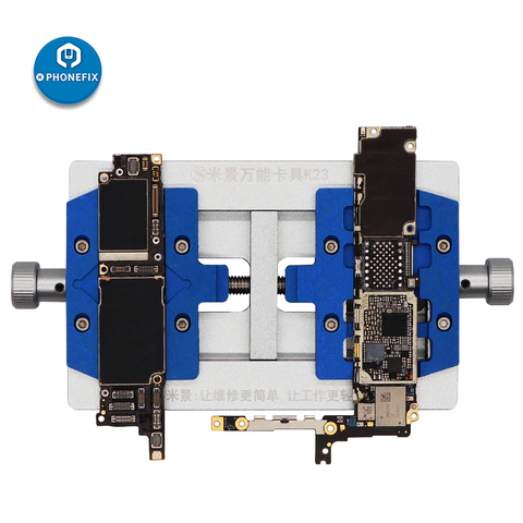 MJ K23 double arbre universel téléphone PCB carte mère support de soudure montage pour iPhone réparation soudage réparation outils de réparation ► Photo 1/6