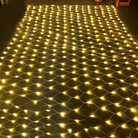 Thrisdar 3x2M 10x1M 6X4M noël Net lumière extérieure réseau de LED maille chaîne lumière jardin vacances fête mariage fée guirlande lumineuse ► Photo 1/6