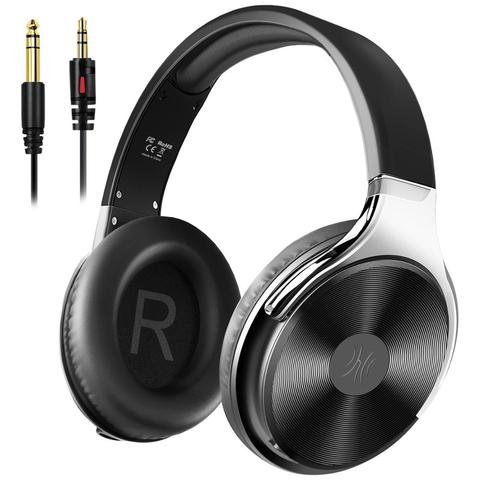 Oneodio plus récent haute qualité sonore casque filaire Studio HIFI sur l'oreille casque avec sac Portable micro basse profonde Stareo casque ► Photo 1/6