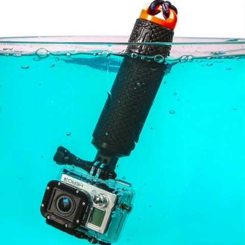 Eau flottante poignée poignée montage flotteur accessoires pour Go Pro Gopro Hero 8 7 6 5 4 Xiaomi Yi 4K SJ4000 SJ5000 caméra d'action ► Photo 1/6