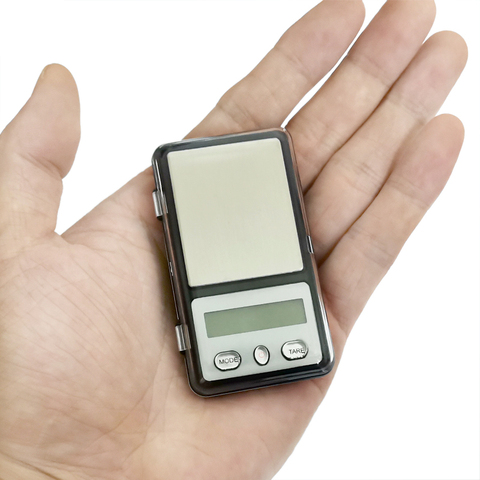 Balance électronique Portable Super Mini pour bijoux, poids 0.01g, haute précision, rétro-éclairage, balance numérique de poche ► Photo 1/6