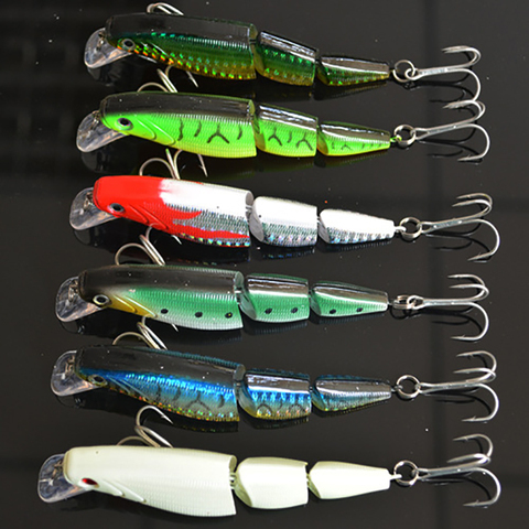 Leurre méné flottant multicouche en plastique dur, yeux 3D, wobbler Laser artificiel, Crankbait, 16g/10cm, 1 pièce ► Photo 1/6