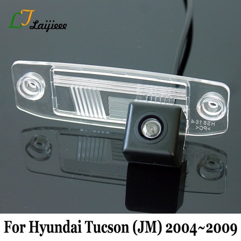 Hyundai-caméra de stationnement de voiture | Pour Tucson JM 2004 2005 2006 2007 2008 2009/avec relais électrique HD, Vision nocturne, caméra de recul automatique ► Photo 1/5