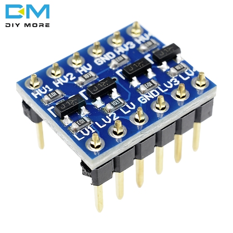 5V 3.3V DC ogic convertisseur de niveau Module de carte bidirectionnelle pour Arduino avec broches bricolage carte de circuit imprimé électronique IIC I2C ► Photo 1/6