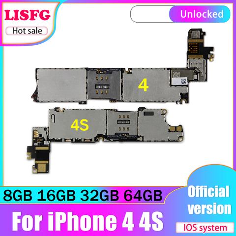 Carte mère 8 go/16 go/32 go/64 go débloquée pour iphone 4s, circuit imprimé complet avec puces ► Photo 1/2