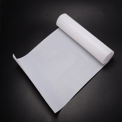 1pc blanc PTFE Film/feuille vierge haute résistance température 500x250x0.3mm pour les fournitures électriques ► Photo 1/6