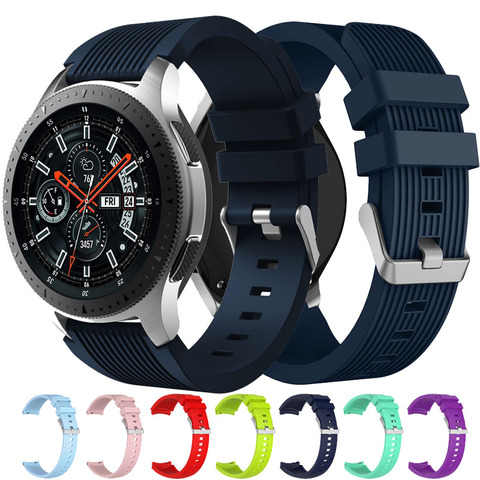 Bracelet de rechange pour Samsung Galaxy watch, 20mm 22mm, pour Gear S3 Frontier Classic 46mm 42mm ► Photo 1/6