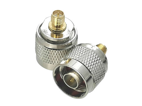 Adaptateur Coaxial RP-SMA femelle à N mâle, 1 pièce, connecteur RF, haute qualité, 50ohm ► Photo 1/3