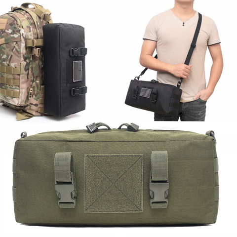 Sac à dos militaire tactique, système Molle de l'armée, sac à bandoulière à la taille, Camping en plein air randonnée, Nylon EDC, accessoires de chasse ► Photo 1/6
