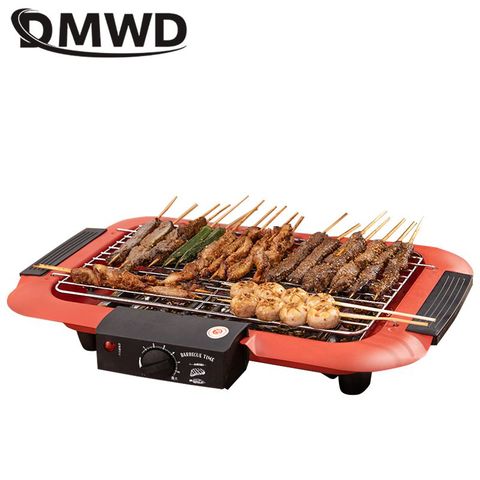 DMWD – four à Barbecue électrique domestique 1800 V, 220 W, sans fumée, ustensile de cuisine antiadhésif ► Photo 1/4