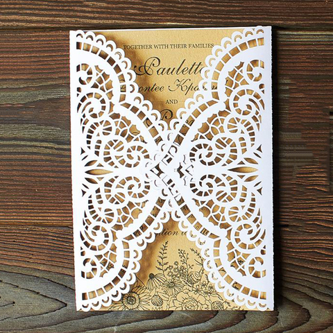 Matrices de découpe en métal, Scrapbooking pour Invitation de mariage en dentelle, pour gaufrage, fabrication de cartes artisanales, pochoir, nouveauté 2022 ► Photo 1/6