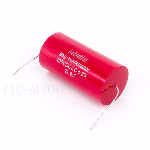 Audiophiler Mkp condensateur 22uf 400V cc 3% HIFI fièvre condensateur sans électrode Audio Capacito couplage fréquence divisant 22uf ► Photo 1/6