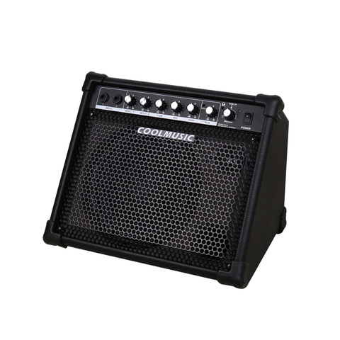 Coolmusic-haut-parleur de guitare acoustique, 30w, amplificateur moniteur personnel Bluetooth, amplificateur à tambour électrique ► Photo 1/6