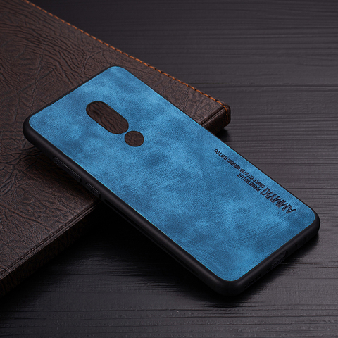 AMMYKI Silicone texture irrégulière pour Meizu 16TH 16X 17 Plus étui en cuir étui pour Meizu 16TH 16X 17 Pro Plus étui ► Photo 1/6