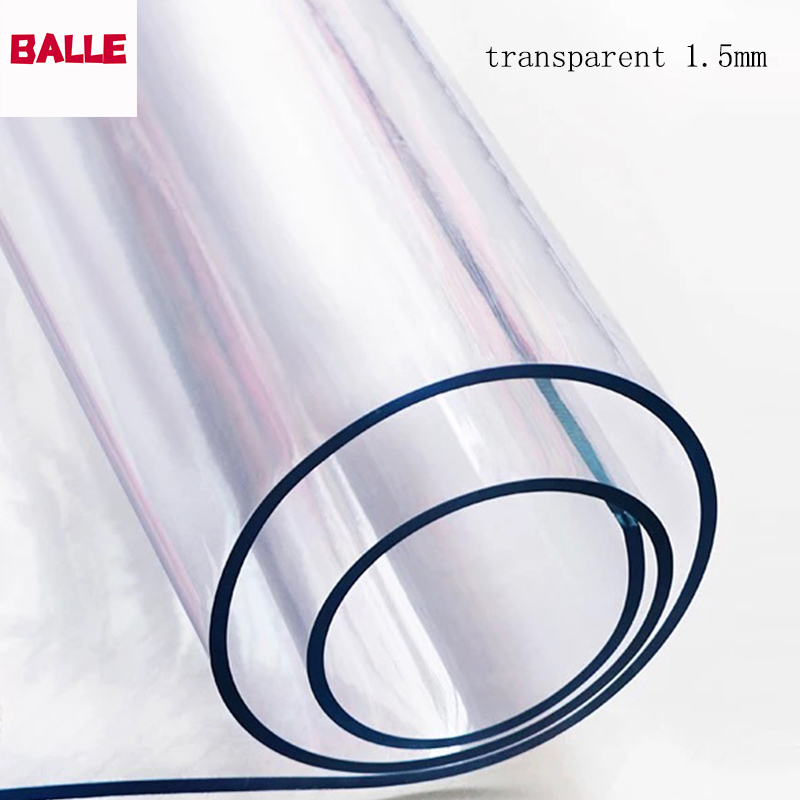 Nappe en Verre Souple Transparent, Nappe en PVC Imperméable à l'Huile,  Couverture de Table Rectangulaire pour Cuisine et Salle à Manger -  AliExpress