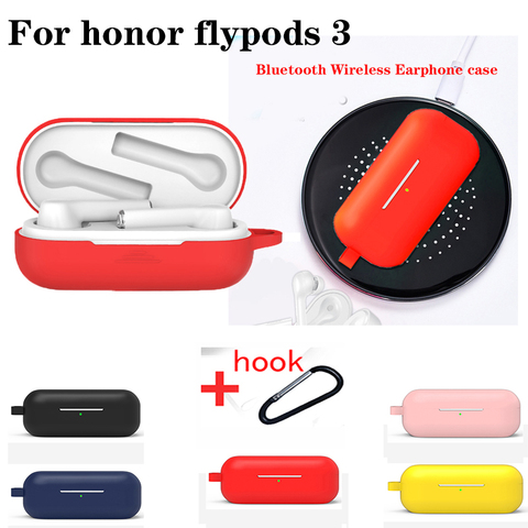 Étuis pour Huawei freebud 3i bricolage dessin animé Honor Flypods 3 étui mode couleur unie affaires casque étui Flypod 3 /freebuds3 i ► Photo 1/6