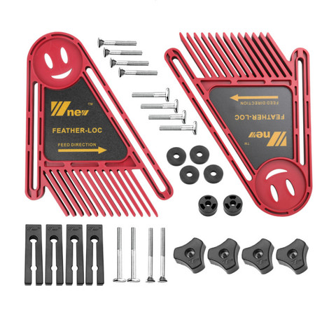 Multi-usages plume Loc conseil ensemble Double plumes jauge à onglets fente scie à bois Table bricolage outils de sécurité ► Photo 1/6