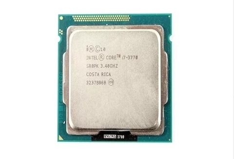 Intel Core i7 3770 I7 3770 3.4GHz 8M 5.0GT/s LGA 1155 SR0PK CPU processeur d'ordinateur de bureau en stock peut fonctionner, livraison gratuite ► Photo 1/1